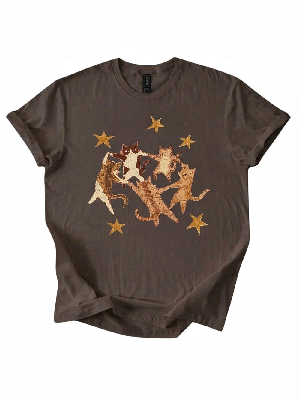 Gildan Cat Graphic Short Sleeve Tee